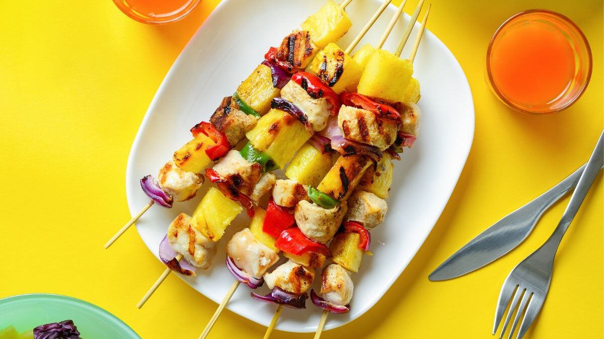 Recipe: Pineapple Chicken Kabobs