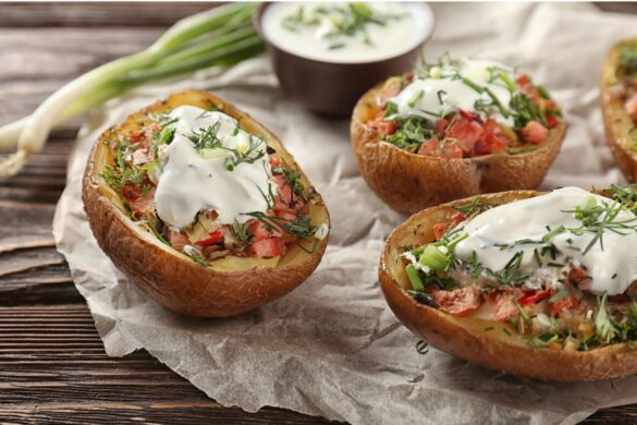 Mini Stuffed Potatoes