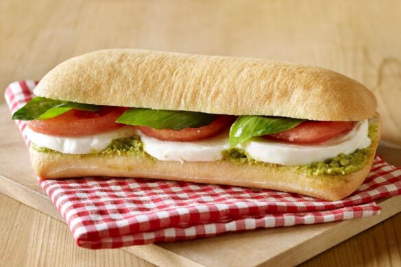 Mozzarella Pepper Sandwich