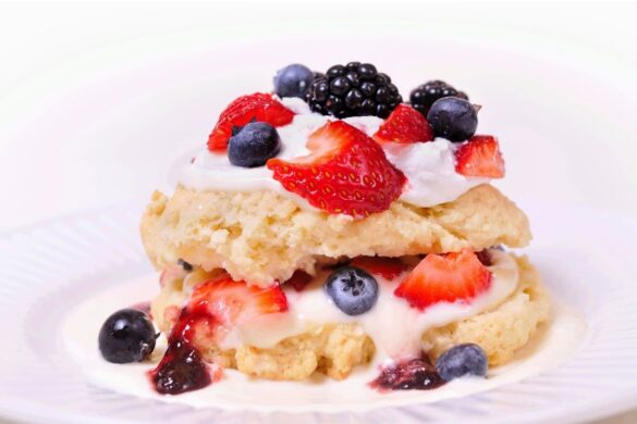 Bourbonberry Shortcakes