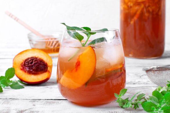 Blushing Nectarine Sangria