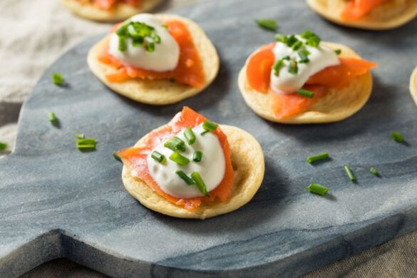 Herbed Cream Cheese and Smoked Salmon