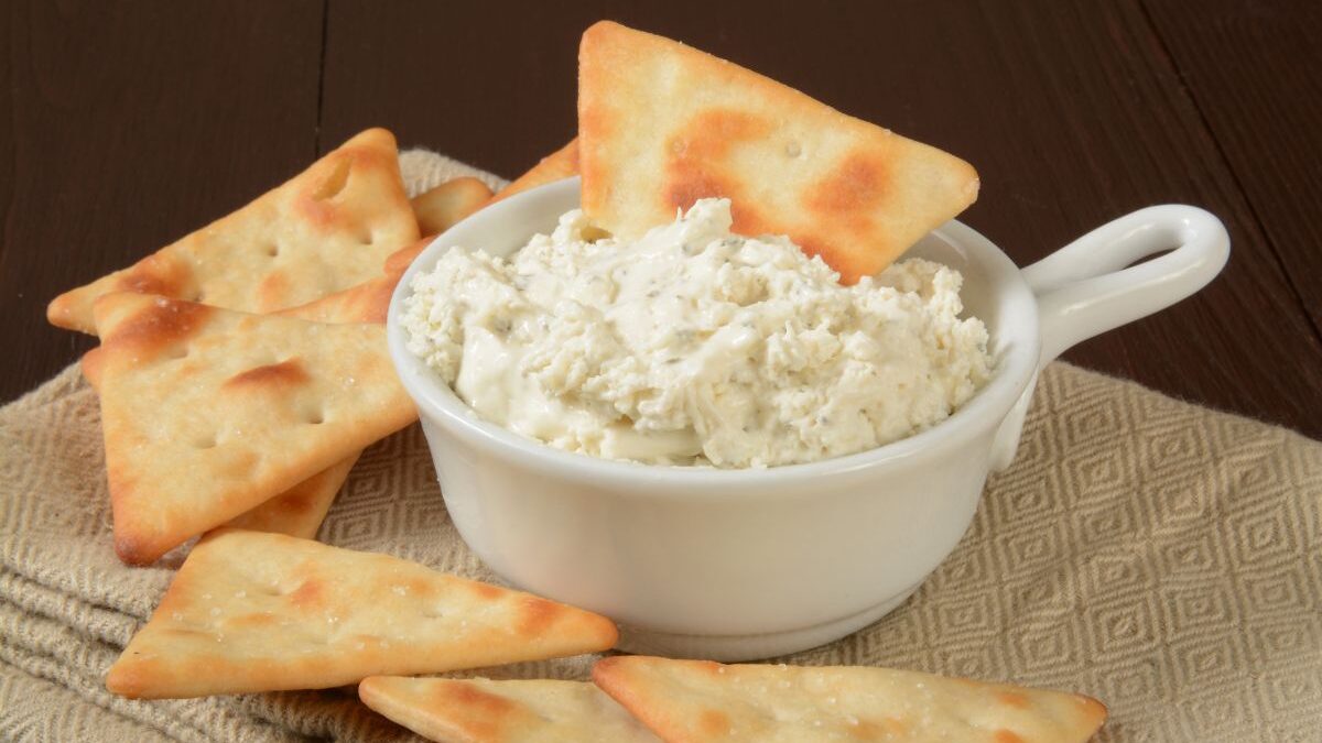 Recipe:  Cream Cheese & Garlic Dip