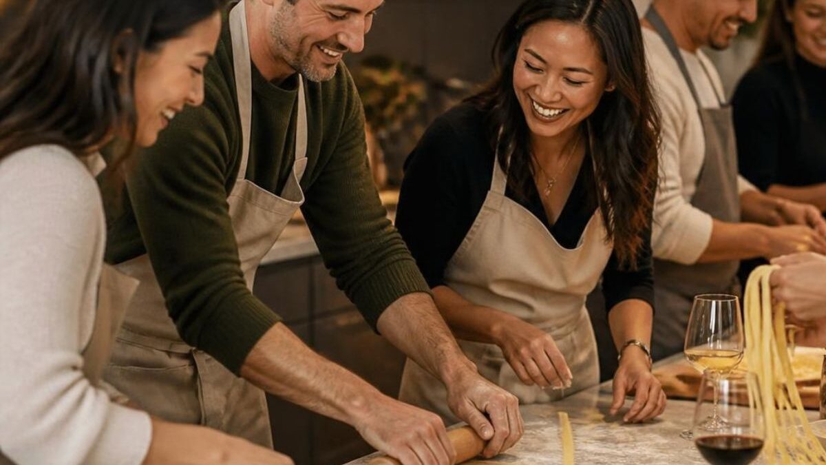 Dinner and a Lesson: How to Host a Cooking Class Party at Home